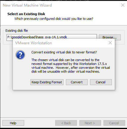 Hassos VMWare ESXi 7-5-run19.png